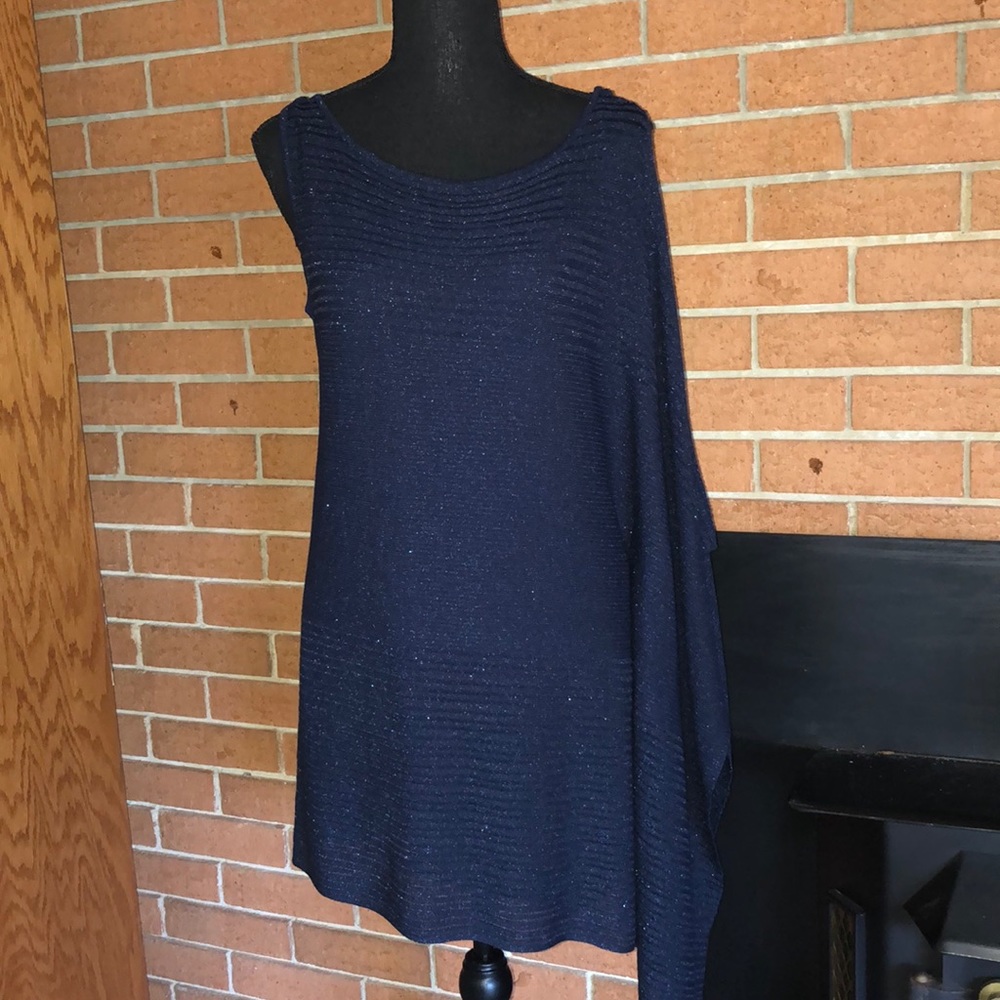 🔷WHBM🔷ASYMMETRIC ONE SHOULDER TUNIC🔷 - Picture 5 of 9